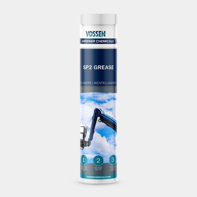 SP2 Grease - voor het smeren van de ophanging van auto’s en vrachtwagens, tandheugels in kassencomplexen, uitschuifarmen, motoren die onder water zitten, tandwiel overbrenging bij derailleurs, grondverzet- en landbouwmachines, bruggen en sluizen.