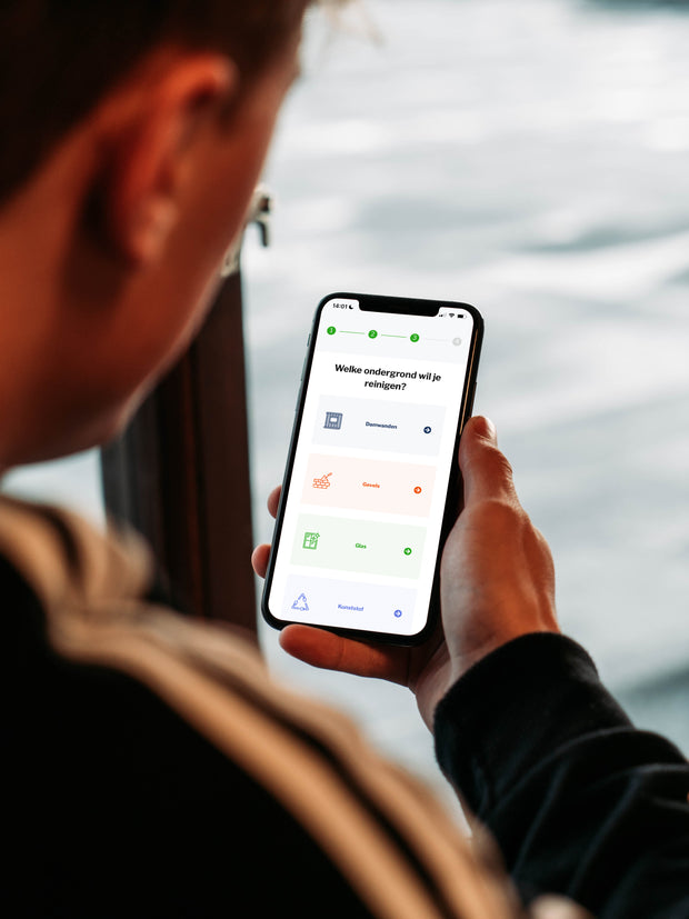 Choose the surface and type of pollution